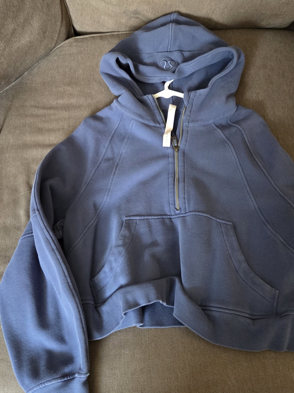 lululemon athletica Navy Zip-Up Hoodie